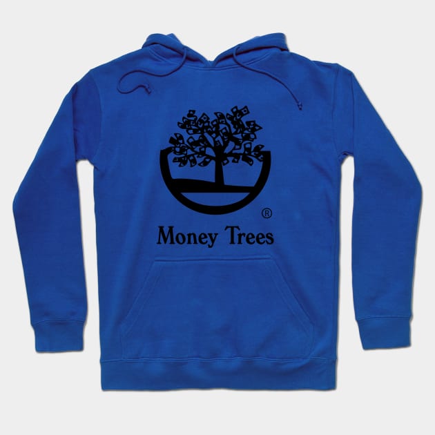 Money Trees black Hoodie by undergroundART